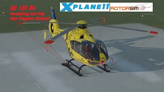 Helikopter Vorstellung in X Plane 11 EC 135 V5 von ROTORSIMde [upl. by Nalat15]