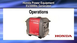 EU3000iS Generator Operation [upl. by Libys]