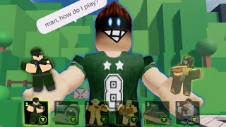 Noob trolling in TDX Hilarious  ROBLOX [upl. by Hsima]