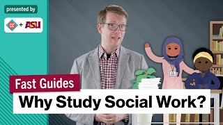 Why Study Social Work College Majors  College Degrees  Study Hall [upl. by Nonnek718]