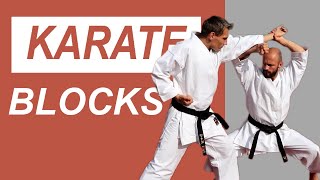 KARATE  block techniques UKE waza [upl. by Rolland]