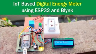 IoT Based Smart Electricity Energy Meter using ESP32 and Blynk Application [upl. by Swarts]