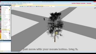 Vissim Tutorial  Lesson 21  Insert 3D elements [upl. by Fasano]