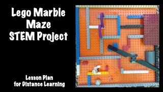 Lego Marble Mazes STEM Activity and Lesson Plan for Distance Learning [upl. by Elicia]