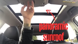 How it worksPanoramic Sunroof [upl. by Ihtak]