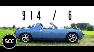 PORSCHE 9146  914 1971  Test drive in top gear  6 Cylinder Boxer Engine sound  SCC TV [upl. by Adila553]