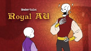 ROYAL AU Undertale Comic Dub [upl. by Orimlede]