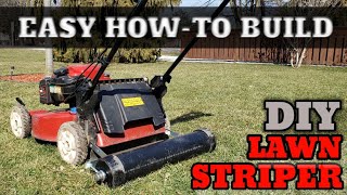 Quick and EASY DIY Lawn Striper build  Under 30 [upl. by Trela]