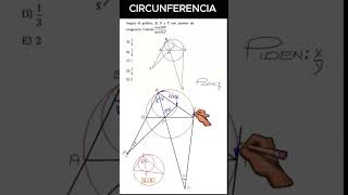 𝐄𝐉𝐄𝐑𝐂𝐈𝐂𝐈𝐎 𝐃𝐄 𝐂𝐈𝐑𝐂𝐔𝐍𝐅𝐄𝐑𝐄𝐍𝐂𝐈𝐀 niveluni geometria aprendegeometriaplana videoviral nivel [upl. by Crudden]