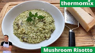 Thermomix TM6 Restaurant Standard Mushroom Risotto [upl. by Anerhs]