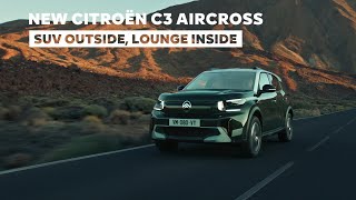 Allnew Citroën C3 Aircross most affordable multienergy compact SUV available in 7seater [upl. by Lumbye428]