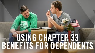 How to use Chapter 33 Benefits for Dependents  Post 911 GI Bill Military VA Benefits [upl. by Siddra95]