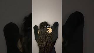 My curly hair journey🌟 curlyhair healtyhair volume curlyhaircare curlsunderstood antifrizz [upl. by Corron]