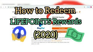 LifePoints  How To Redeem Rewards Legit Paying Online Survey Site 2024 [upl. by Llenrahs697]