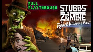 Stubbs the Zombie Full Playthrough no commentary PS4 [upl. by Llenad21]