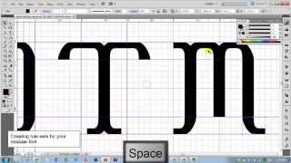 Design a Typeface in Illustrator [upl. by Xino]