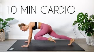 10 MIN CARDIO WORKOUT AT HOME Equipment Free [upl. by Adil]