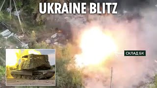 Ukraine rains missiles down on Russians as they continue Kursk bombardment [upl. by Tower268]