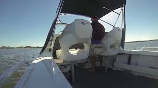 510 Sea Spirit Quintrex 90 HP Etec  No Music  Just Boat [upl. by Adaliah]