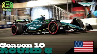 ACRL Season 10  Round 6 Las Vegas  F1 24 [upl. by Oigufer640]