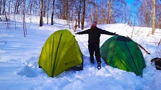 Палатка двухместная двухслойная Outventure DOME 2  Обзор [upl. by Elnukeda607]