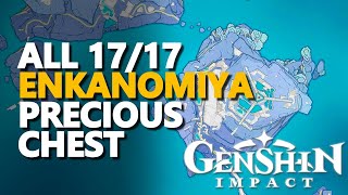 All Enkanomiya Precious Chest Genshin Impact [upl. by Ahtelahs]