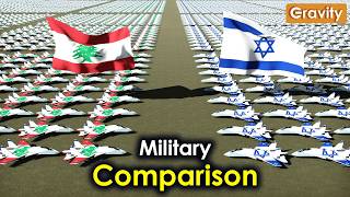 Lebanon Vs Israel Military Power 2024 [upl. by Ellenehc]