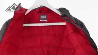 Jack Wolfskin Mens Helium Down Jacket Dark Steel  wwwsimplyhikecouk [upl. by Ilan]