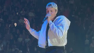 Justin Bieber  Baby Live from Justice Tour [upl. by Rozamond709]