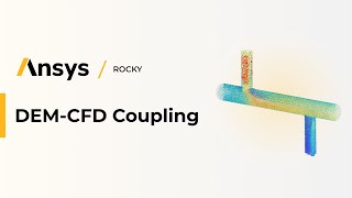 Ansys Rocky DEMCFD Coupling [upl. by Ahsieuqal597]