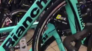 Bianchi Oltre XR2 XR3 and XR4 along with the Bianchi Aria Bike [upl. by Halivah]