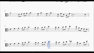 Swan Lake Easy Sheet Music for Viola [upl. by Breech]