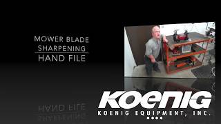 How to Sharpen Your Mower Blades  Three Different Methods [upl. by Pettit]