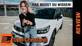 Opel Crossland 2021 Das musst du wissen 👉🏼🤓 Fahrbericht  Review  Test  Preis  Automatik [upl. by Mccullough524]