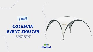 Coleman Event Shelter opzetten  Instructievideo  Obelink [upl. by Rachele648]