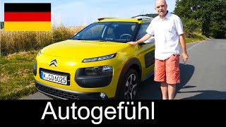 2015 Citroen C4 Cactus Testbericht review DEUTSCH  Autogefühl [upl. by Athelstan]