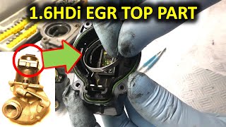 How to assemble the electronic part of an EGR valve PeugeotCitroen 16HDi [upl. by Signe]