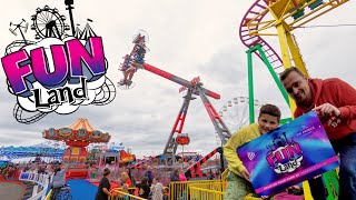 Fun Land Towyn 2022  Tir Prince Fun Fair  Full Tour and On Ride POVs [upl. by Ttenyl]