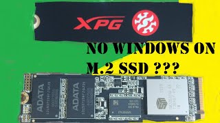 How to install Windows on M2 NVME drive [upl. by Cassil]