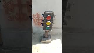 cardboard traffic light [upl. by Einaeg]