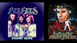 Stayin Alive BEE GEES  1977  Saturday Night Fever [upl. by Pyszka]