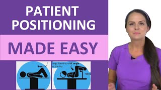 Patient Positioning Nursing Care  Nursing Fundamentals Next Generation NCLEX Review [upl. by Ethyl16]