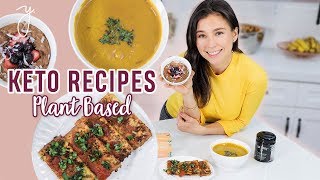 3 KETO RECIPES Easy  Plant Based 🌱 I Yovana [upl. by Ramedlaw215]