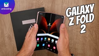 Samsung Galaxy Z Fold2  Unboxing en español [upl. by Hotze]