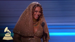 Beyoncé Wins Best Urban Contemporary Album  Acceptance Speech  59th GRAMMYs [upl. by Hauger436]