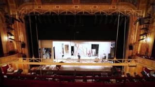 Building the Set for CLYBOURNE PARK on Broadway [upl. by Adnik968]