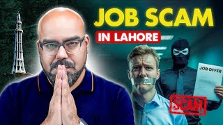 Job Scams In Lahore  Junaid Akram [upl. by Hamilton]