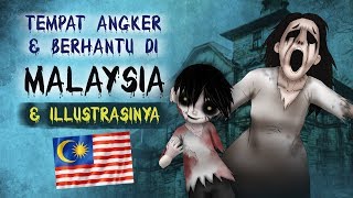 Tempat Angker Berhantu di Malaysia amp Ilustrasinya Kartun Hantu amp Cerita Misteri Horor HORORTIME [upl. by Medlin269]