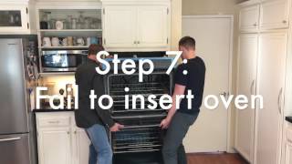 Easy Whirlpool Oven Installation [upl. by Ecinreb920]