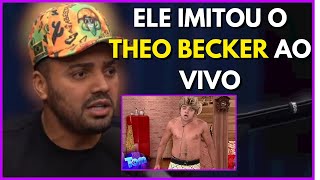 TIRULLIPA IMITA THEO BECKER AO VIVO  Corta Podcast [upl. by Haem]